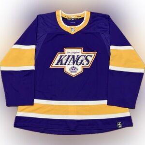 Los Angeles Kings Blank Reverse Retro 1.0 Adidas NHL Hockey Jersey Size 60